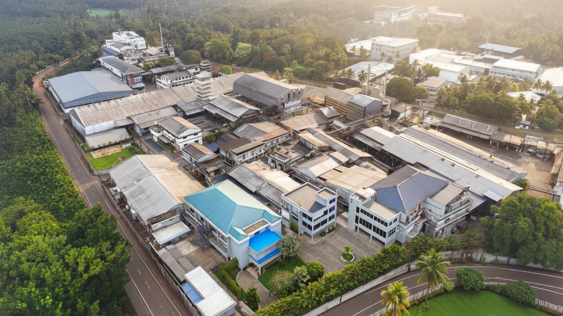 Plant Lipids Group of Companies Aerial View